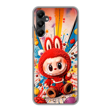 Силиконовый чехол на Samsung Galaxy A05s с принтом Labubu Лабубу Силиконовый чехол на Samsung Galaxy A05s с принтом Labubu Лабубу