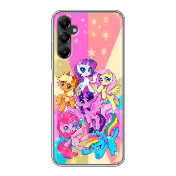 Силиконовый чехол на Samsung Galaxy A05s с принтом My little pony Дружба чудо Силиконовый чехол на Samsung Galaxy A05s с принтом My little pony Дружба чудо