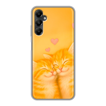 Силиконовый чехол на Samsung Galaxy A05s с принтом Милые котята Силиконовый чехол на Samsung Galaxy A05s с принтом Милые котята
