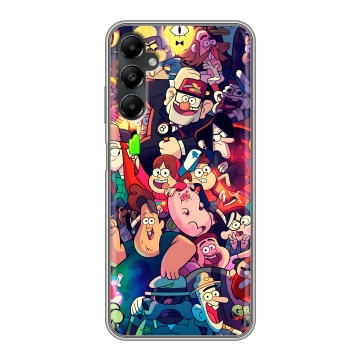 Силиконовый чехол на Samsung Galaxy A05s с принтом Gravity Falls Гравити Фолз Силиконовый чехол на Samsung Galaxy A05s с принтом Gravity Falls Гравити Фолз