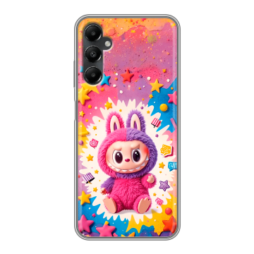 Силиконовый чехол на Samsung Galaxy A05s с принтом Labubu Лабубу Силиконовый чехол на Samsung Galaxy A05s с принтом Labubu Лабубу