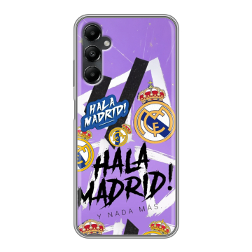 Силиконовый чехол на Samsung Galaxy A05s с принтом Real Madrid Реал Мадрид Силиконовый чехол на Samsung Galaxy A05s с принтом Real Madrid Реал Мадрид