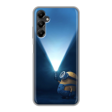 Силиконовый чехол на Samsung Galaxy A05s с принтом Миньоны Силиконовый чехол на Samsung Galaxy A05s с принтом Миньоны