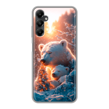 Силиконовый чехол на Samsung Galaxy A05s с принтом Новый год Силиконовый чехол на Samsung Galaxy A05s с принтом Новый год