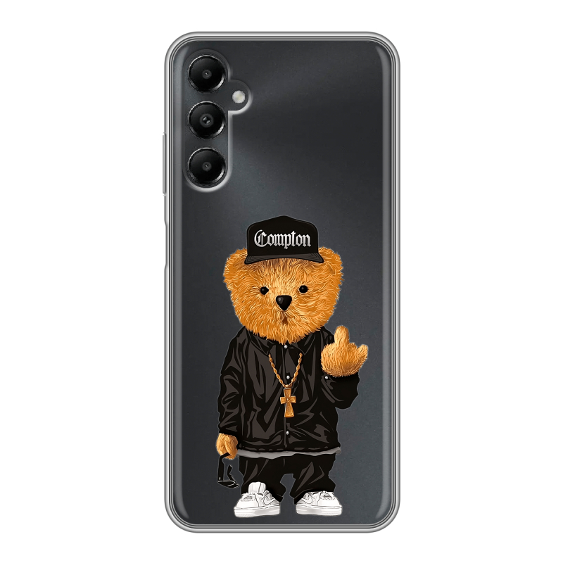Силиконовый чехол на Samsung Galaxy A05s с принтом Мишка Силиконовый чехол на Samsung Galaxy A05s с принтом Мишка