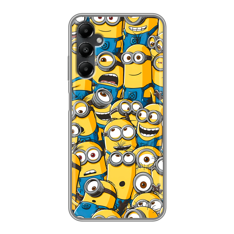 Силиконовый чехол на Samsung Galaxy A05s с принтом Миньоны Силиконовый чехол на Samsung Galaxy A05s с принтом Миньоны