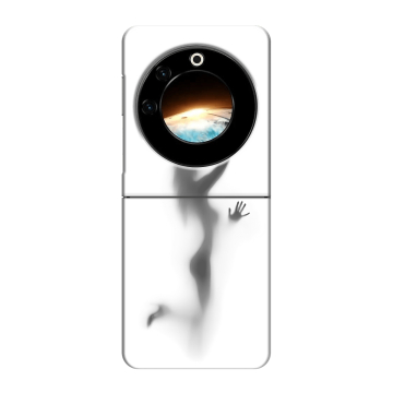 Пластиковый чехол на Tecno Phantom V Flip с принтом Силуэт Пластиковый чехол на Tecno Phantom V Flip с принтом Силуэт