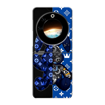 Пластиковый чехол на Tecno Phantom V Flip с принтом Луи робот Пластиковый чехол на Tecno Phantom V Flip с принтом Луи робот