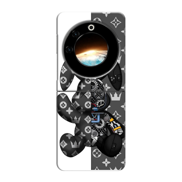 Пластиковый чехол на Tecno Phantom V Flip с принтом Луи робот