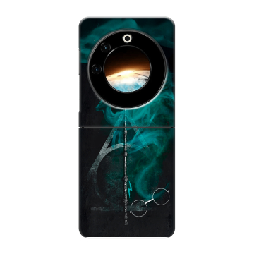 Пластиковый чехол на Tecno Phantom V Flip с принтом Гарри Поттер Harry Potter