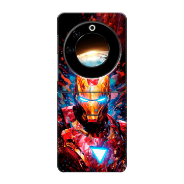 Пластиковый чехол на Tecno Phantom V Flip с принтом Железный человек Ironman Пластиковый чехол на Tecno Phantom V Flip с принтом Железный человек Ironman