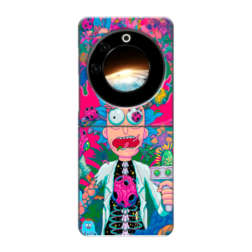 Пластиковый чехол на Tecno Phantom V Flip с принтом Рик и Морти Rick Morty Пластиковый чехол на Tecno Phantom V Flip с принтом Рик и Морти Rick Morty