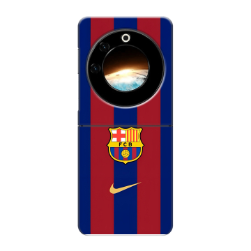 Пластиковый чехол на Tecno Phantom V Flip с принтом Барселона Barcelona