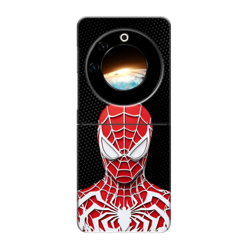 Пластиковый чехол на Tecno Phantom V Flip с принтом человек паук spiderman