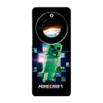 Пластиковый чехол на Tecno Phantom V Flip с принтом Майнкрафт Minecraft Пластиковый чехол на Tecno Phantom V Flip с принтом Майнкрафт Minecraft