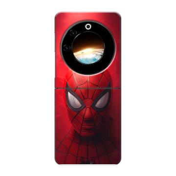 Пластиковый чехол на Tecno Phantom V Flip с принтом Spiderman Человек паук