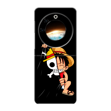 Пластиковый чехол на Tecno Phantom V Flip с принтом One Piece Ван Пис