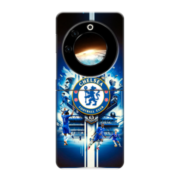 Пластиковый чехол на Tecno Phantom V Flip с принтом Chelsea Челси