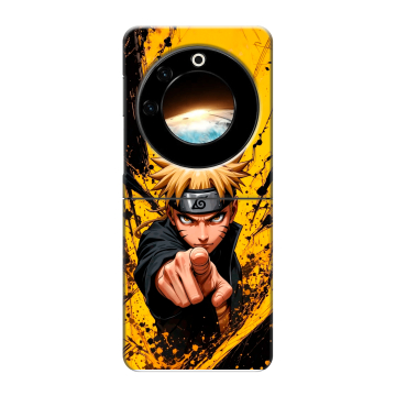 Пластиковый чехол на Tecno Phantom V Flip с принтом Naruto Наруто
