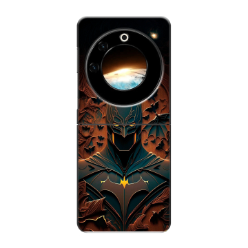 Пластиковый чехол на Tecno Phantom V Flip с принтом Batman Бэтмен