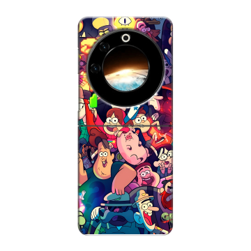 Пластиковый чехол на Tecno Phantom V Flip с принтом Gravity Falls Гравити Фолз Пластиковый чехол на Tecno Phantom V Flip с принтом Gravity Falls Гравити Фолз