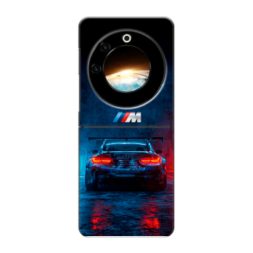 Пластиковый чехол на Tecno Phantom V Flip с принтом BMW БМВ