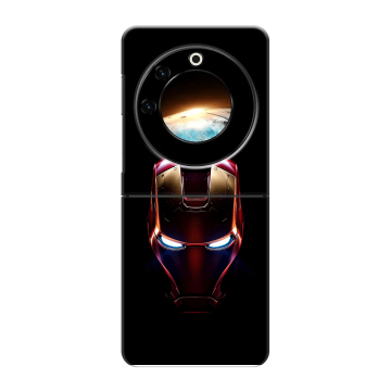 Пластиковый чехол на Tecno Phantom V Flip с принтом IronMan Железный человек
