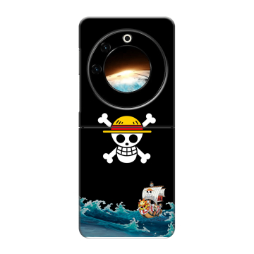 Пластиковый чехол на Tecno Phantom V Flip с принтом One Piece Ван Пис