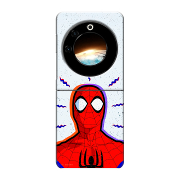 Пластиковый чехол на Tecno Phantom V Flip с принтом Spiderman Человек паук