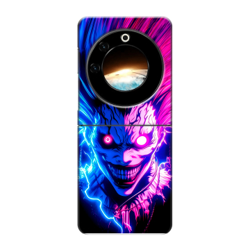 Пластиковый чехол на Tecno Phantom V Flip с принтом Death note Тетрадь смерти