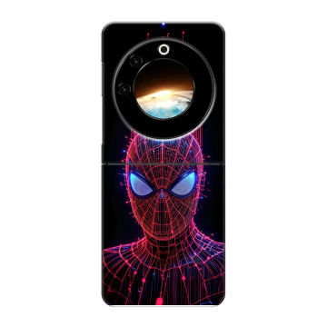 Пластиковый чехол на Tecno Phantom V Flip с принтом Spiderman Человек паук Пластиковый чехол на Tecno Phantom V Flip с принтом Spiderman Человек паук