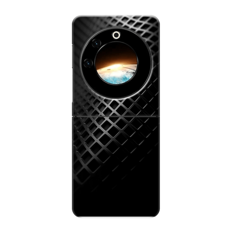 Пластиковый чехол на Tecno Phantom V Flip с принтом Текстура металла Пластиковый чехол на Tecno Phantom V Flip с принтом Текстура металла