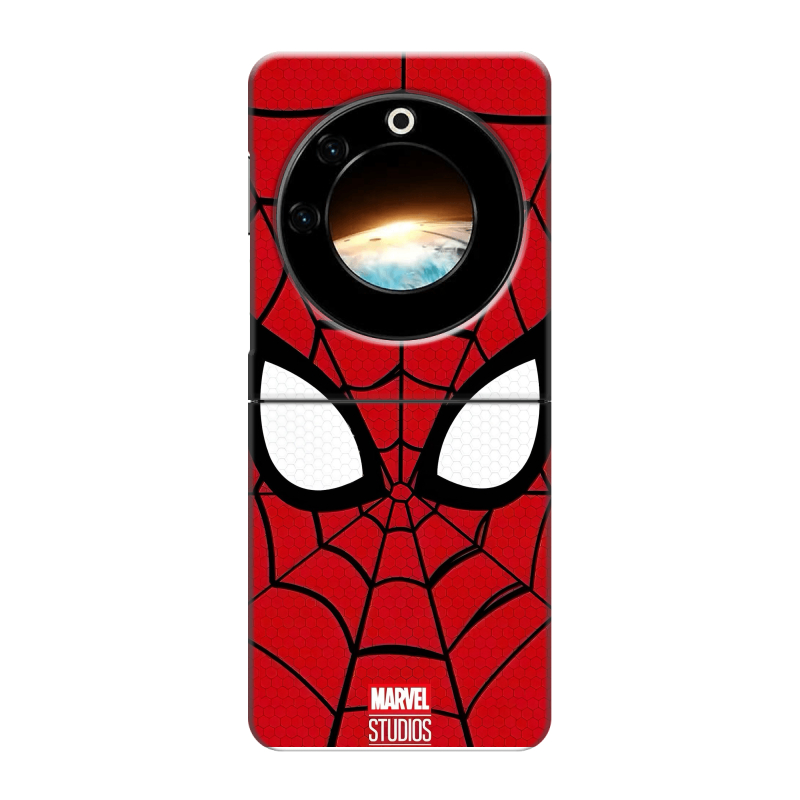 Пластиковый чехол на Tecno Phantom V Flip с принтом человек паук spiderman Пластиковый чехол на Tecno Phantom V Flip с принтом человек паук spiderman