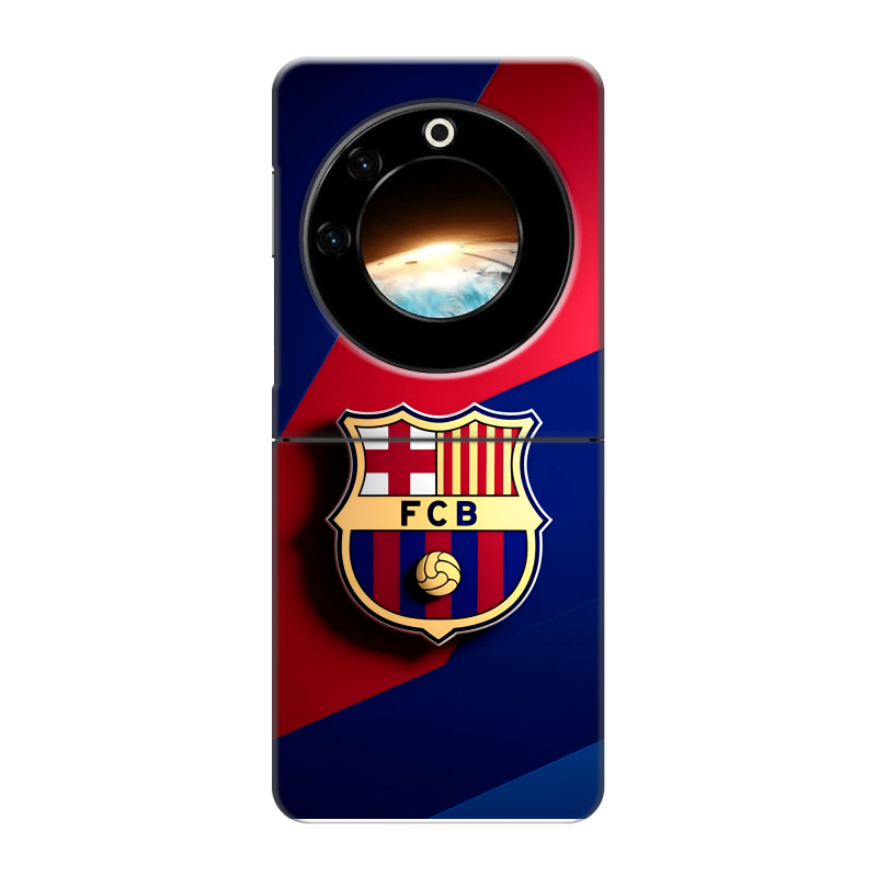 Пластиковый чехол на Tecno Phantom V Flip с принтом Барселона Barcelona Пластиковый чехол на Tecno Phantom V Flip с принтом Барселона Barcelona