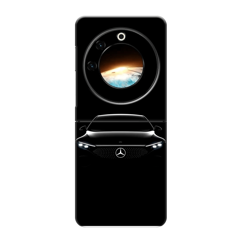 Пластиковый чехол на Tecno Phantom V Flip с принтом Mercedes Мерседес Пластиковый чехол на Tecno Phantom V Flip с принтом Mercedes Мерседес