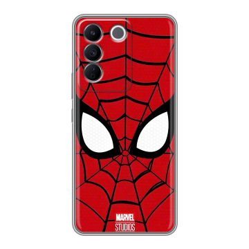 Силиконовый чехол на Vivo T2 с принтом человек паук spiderman Силиконовый чехол на Vivo T2 с принтом человек паук spiderman