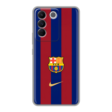 Силиконовый чехол на Vivo T2 с принтом Барселона Barcelona Силиконовый чехол на Vivo T2 с принтом Барселона Barcelona
