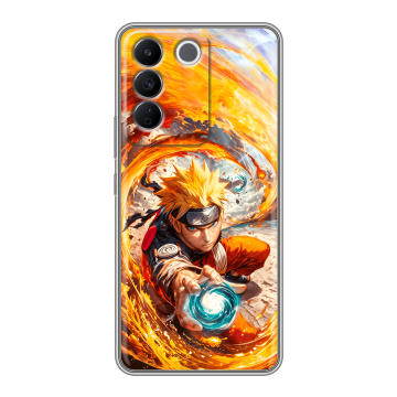 Силиконовый чехол на Vivo T2 с принтом Аниме Наруто Naruto Силиконовый чехол на Vivo T2 с принтом Аниме Наруто Naruto