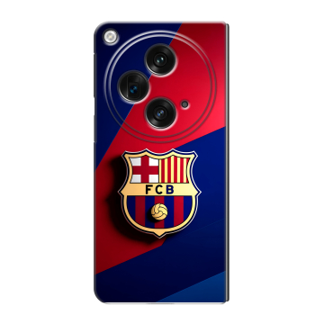 Пластиковый чехол на OPPO Find N3 с принтом Барселона Barcelona