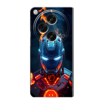 Пластиковый чехол на OPPO Find N3 с принтом IronMan Железный человек