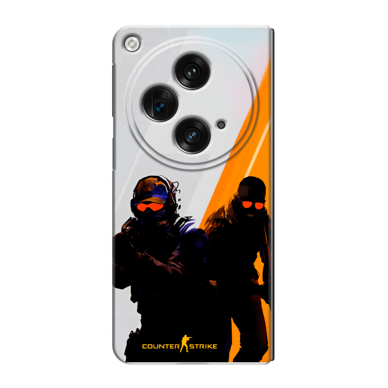 Пластиковый чехол на OPPO Find N3 с принтом Контер страйк Counter strike Пластиковый чехол на OPPO Find N3 с принтом Контер страйк Counter strike