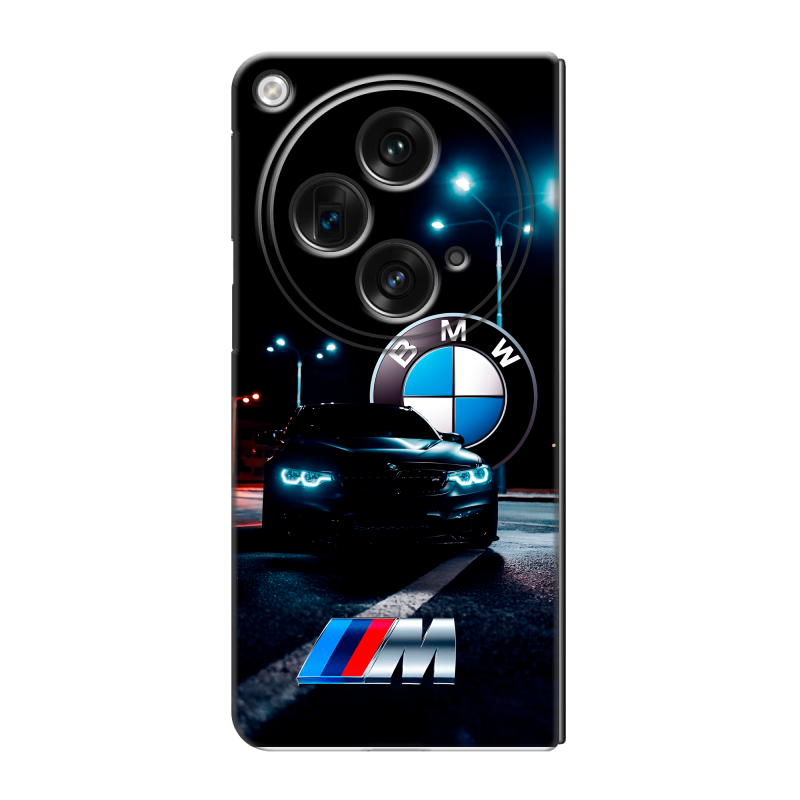 Пластиковый чехол на OPPO Find N3 с принтом БМВ BMW Пластиковый чехол на OPPO Find N3 с принтом БМВ BMW