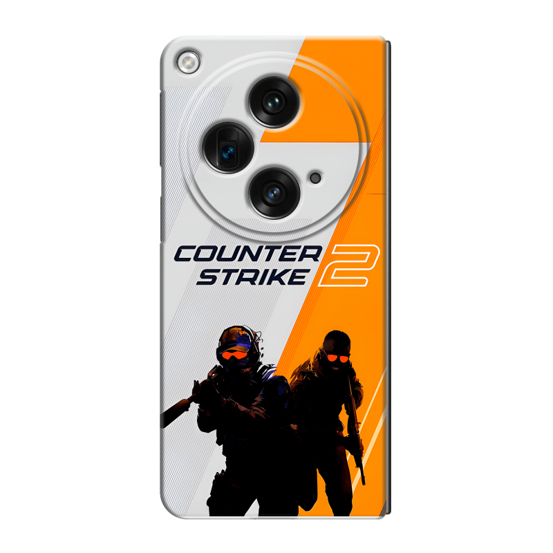 Пластиковый чехол на OPPO Find N3 с принтом Counter Strike Пластиковый чехол на OPPO Find N3 с принтом Counter Strike