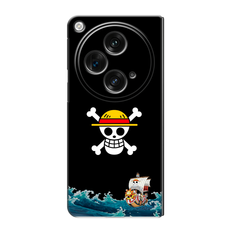 Пластиковый чехол на OPPO Find N3 с принтом One Piece Ван Пис Пластиковый чехол на OPPO Find N3 с принтом One Piece Ван Пис