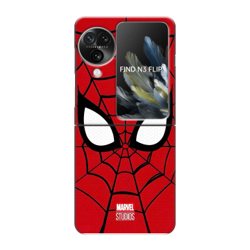 Пластиковый чехол на OPPO Find N3 Flip с принтом человек паук spiderman Пластиковый чехол на OPPO Find N3 Flip с принтом человек паук spiderman