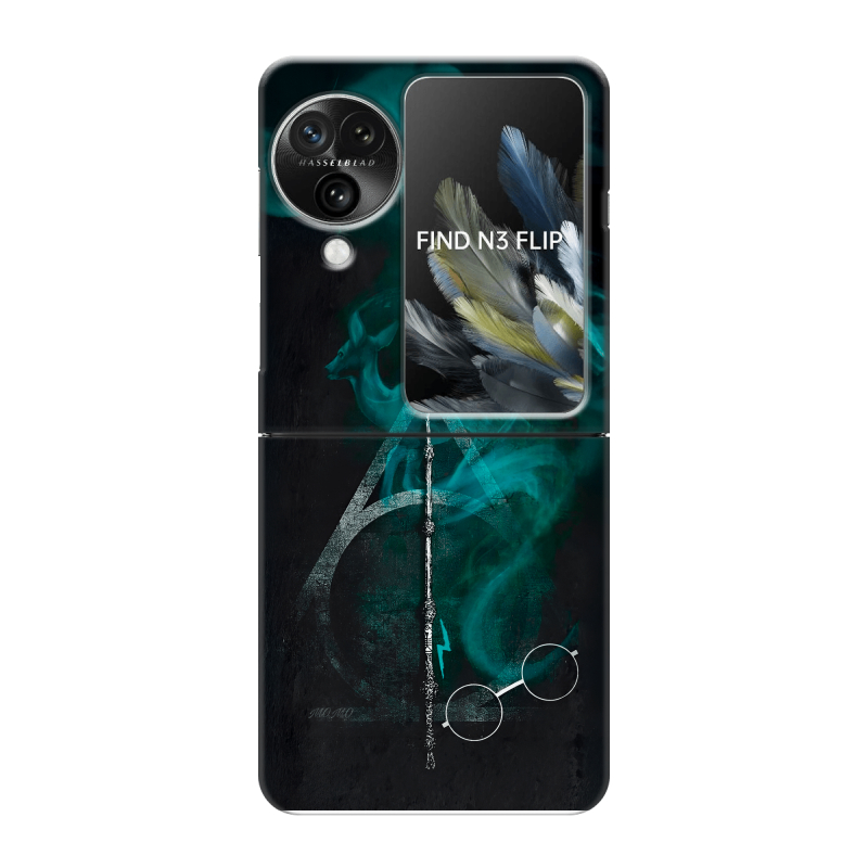 Пластиковый чехол на OPPO Find N3 Flip с принтом Гарри Поттер Harry Potter Пластиковый чехол на OPPO Find N3 Flip с принтом Гарри Поттер Harry Potter