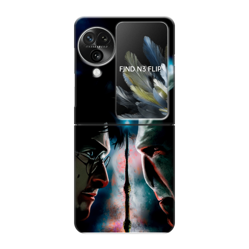 Пластиковый чехол на OPPO Find N3 Flip с принтом Гарри Поттер Harry Potter Пластиковый чехол на OPPO Find N3 Flip с принтом Гарри Поттер Harry Potter