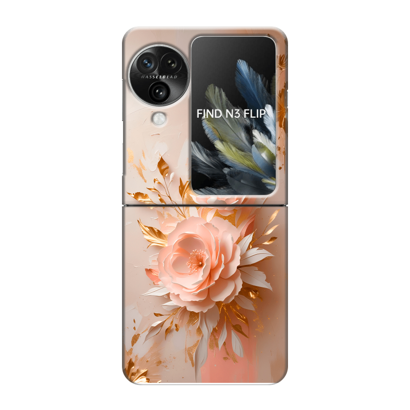 Пластиковый чехол на OPPO Find N3 Flip с принтом женский Пластиковый чехол на OPPO Find N3 Flip с принтом женский