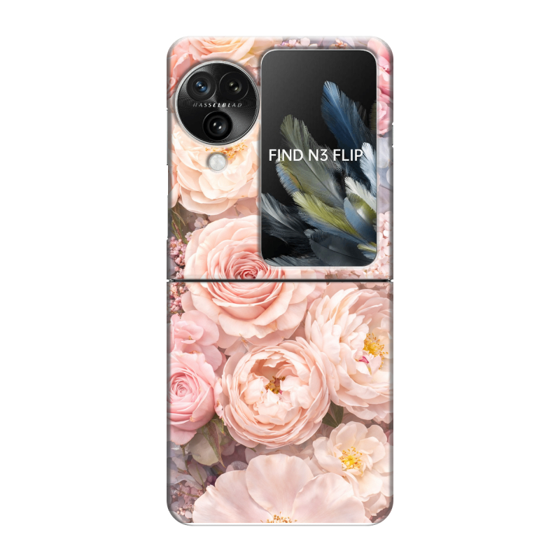 Пластиковый чехол на OPPO Find N3 Flip с принтом женский Пластиковый чехол на OPPO Find N3 Flip с принтом женский
