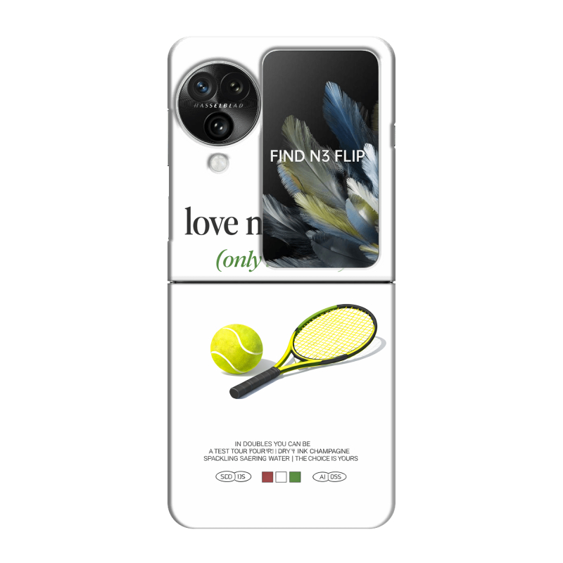 Пластиковый чехол на OPPO Find N3 Flip с принтом для девочек Пластиковый чехол на OPPO Find N3 Flip с принтом для девочек